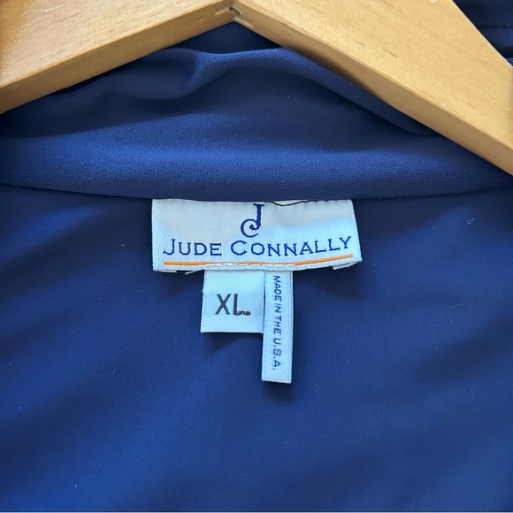 Jude Connally quarter zip, top, navy, size XL - Picture 5 of 6